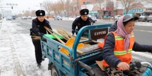 群众事，无小事！通河公安风雪中助力